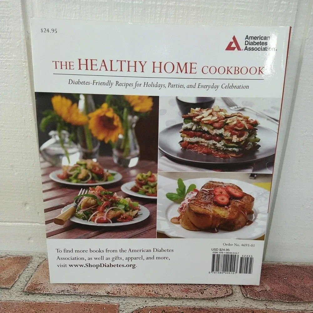 Healthy Home Cookbook Diabetes Friendly Recipes Everyday Holidays Party Diabetic